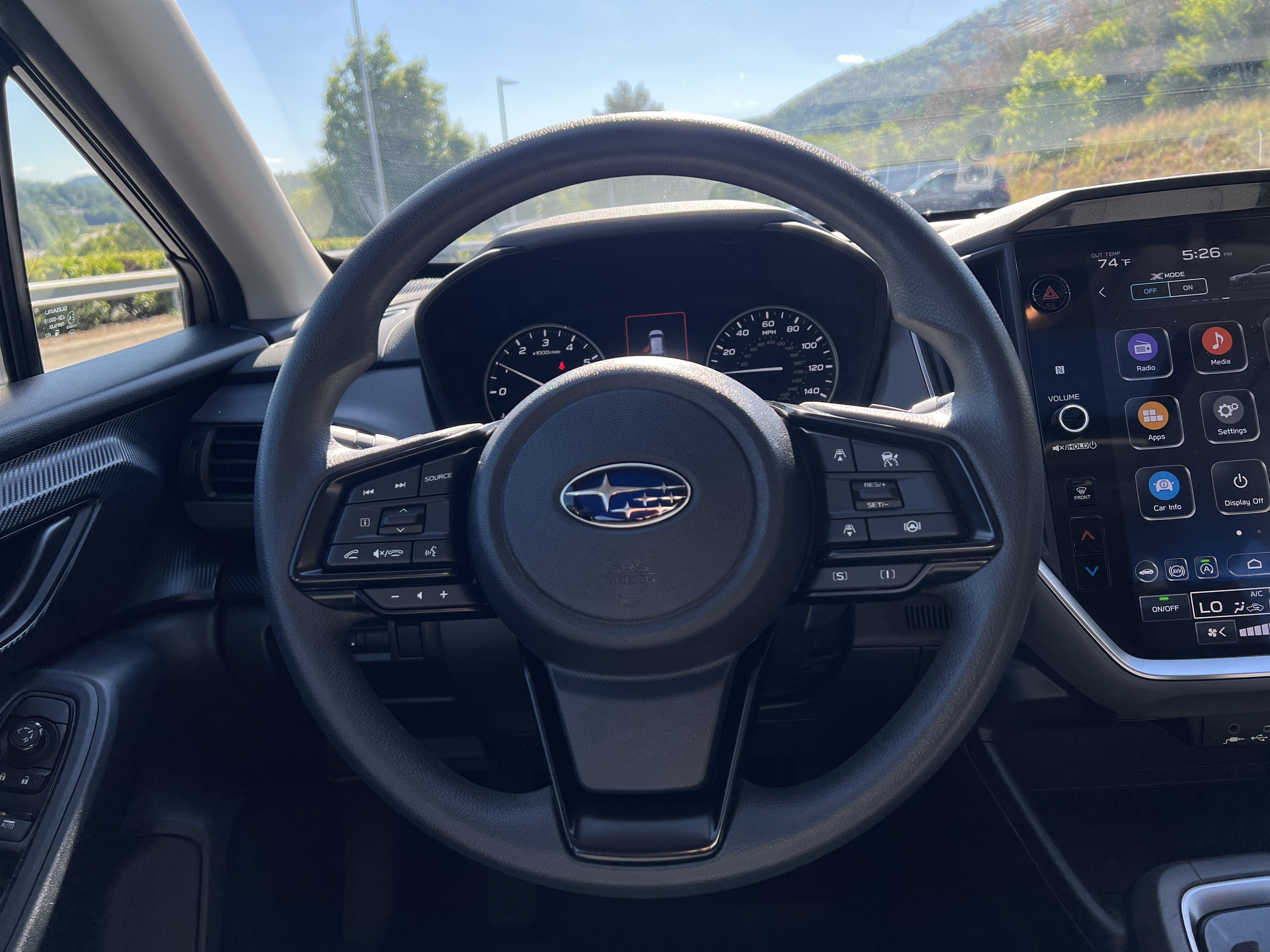 Used 2024 Crystal Black Silica Subaru Premium image 13