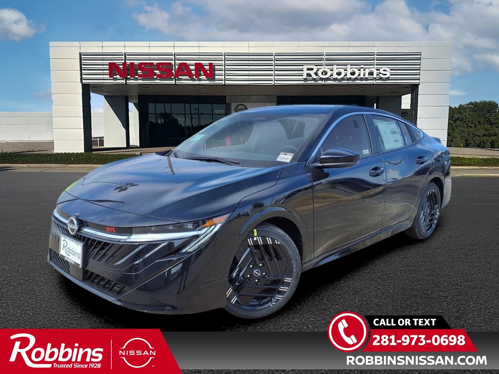 2026 Nissan Sentra SR Black at Robbins Nissan