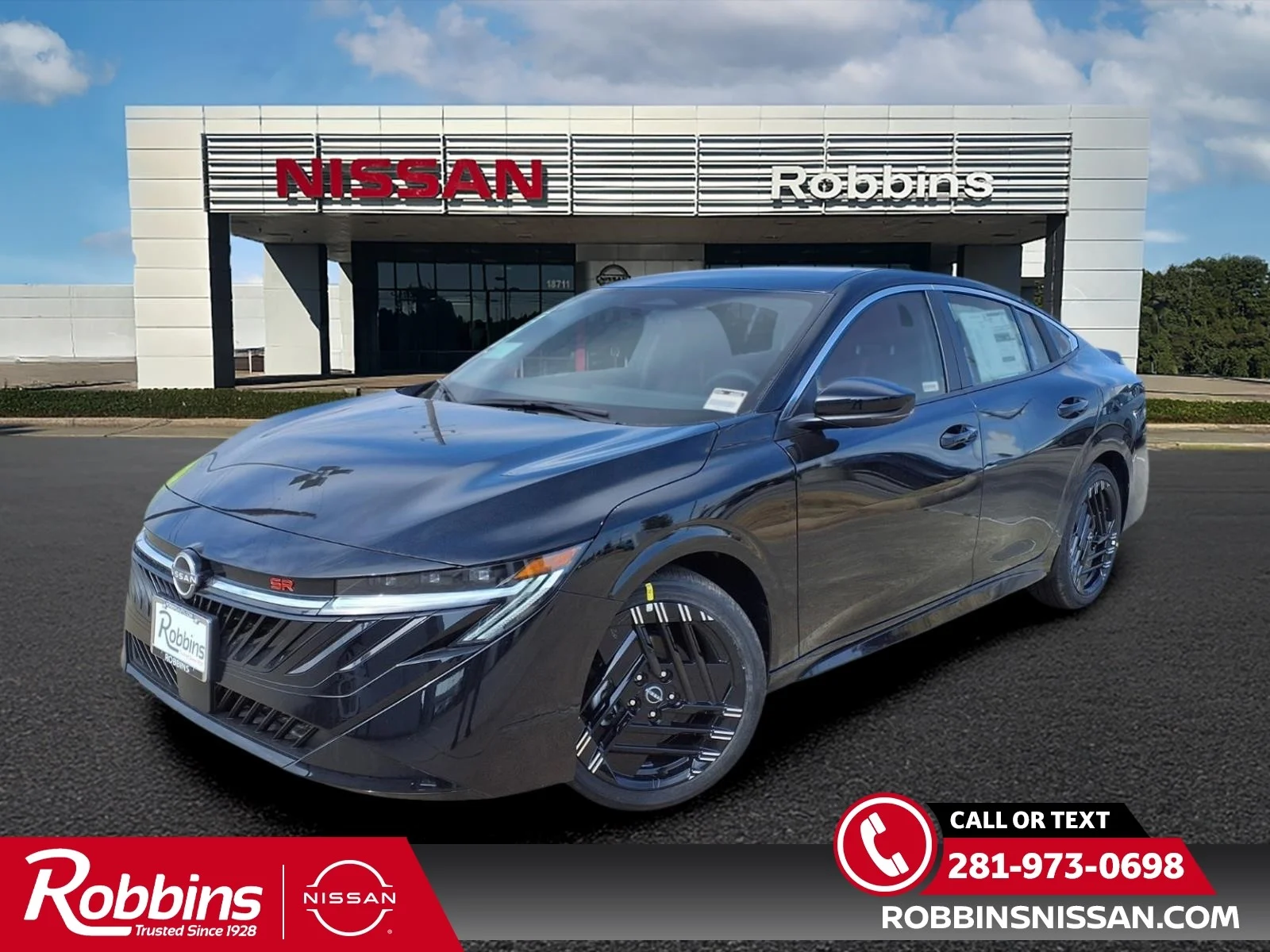 2026 Nissan Sentra SR Black at Robbins Nissan