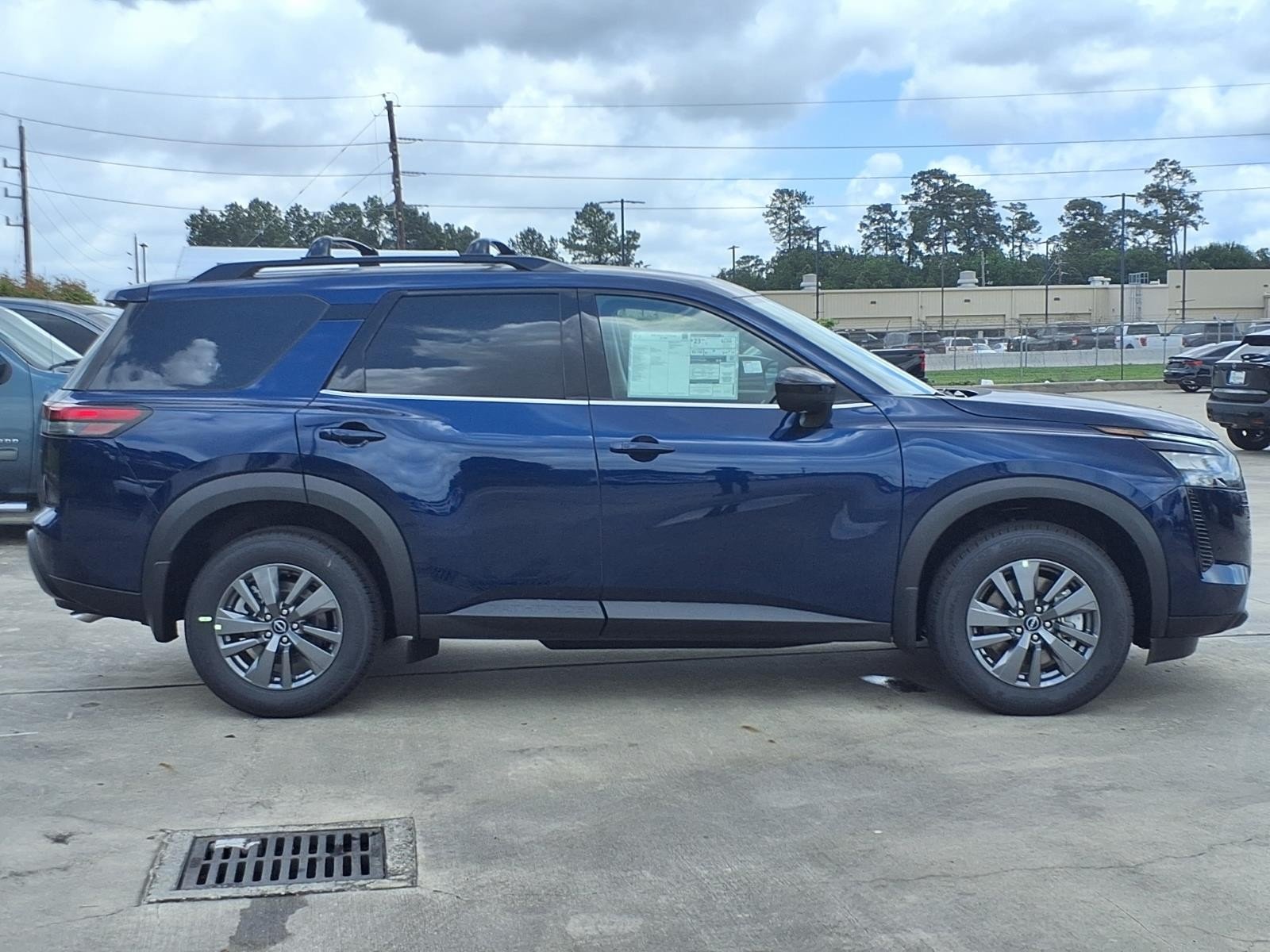 2026 Nissan Pathfinder SV Blue at Robbins Nissan
