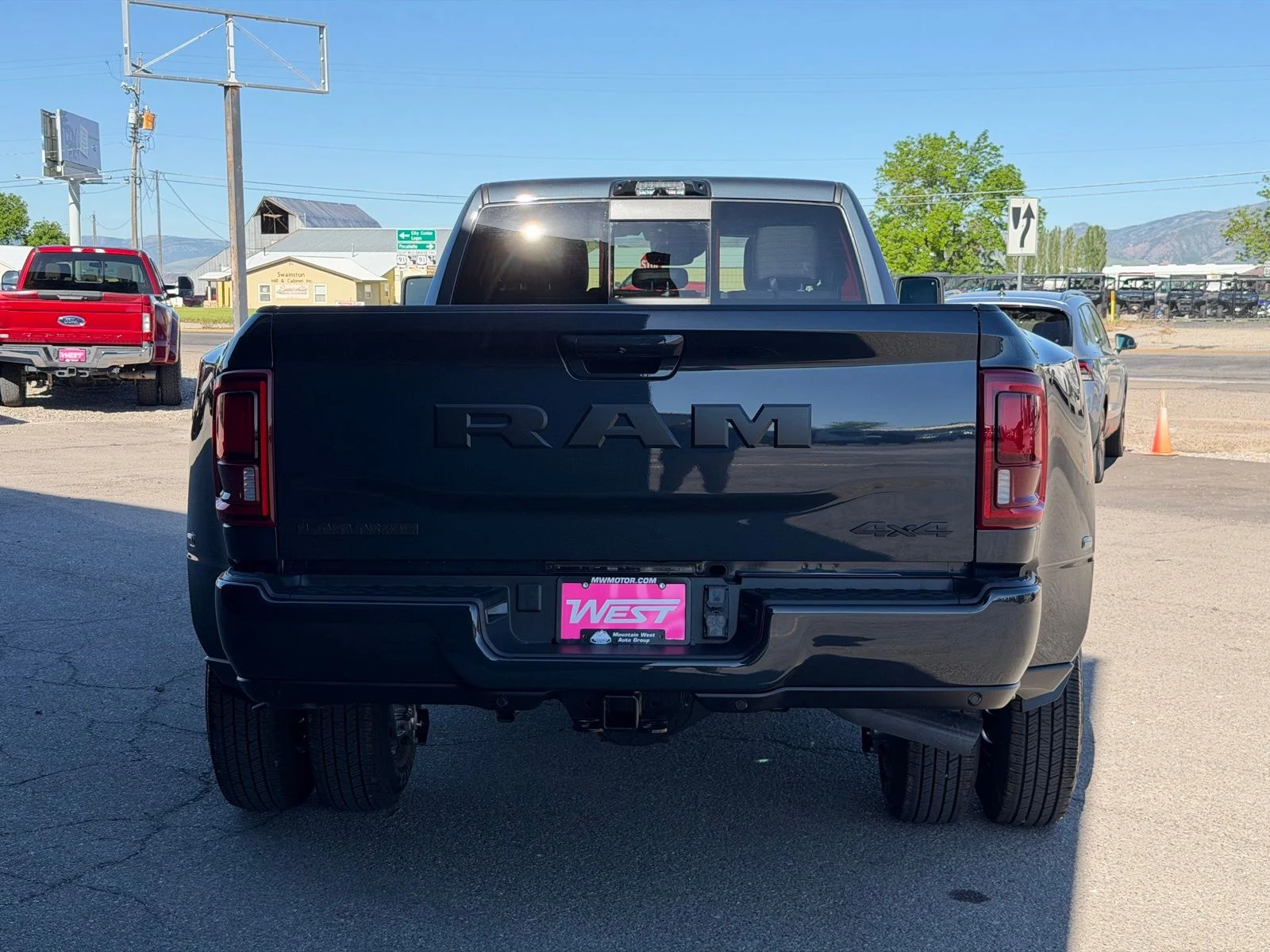 New 2026 Forged Blue Metallic Exterior Paint RAM Laramie image 8