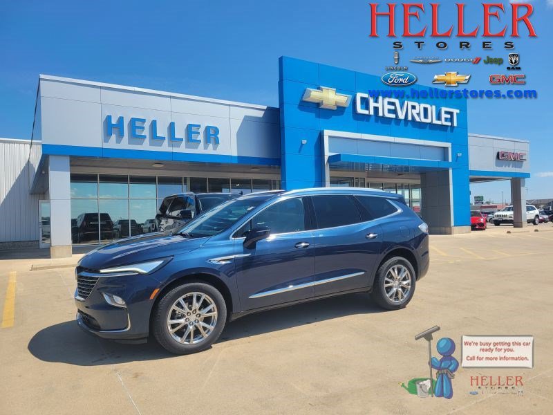 Used 2022 Emperor Blue Metallic Buick Essence image 1