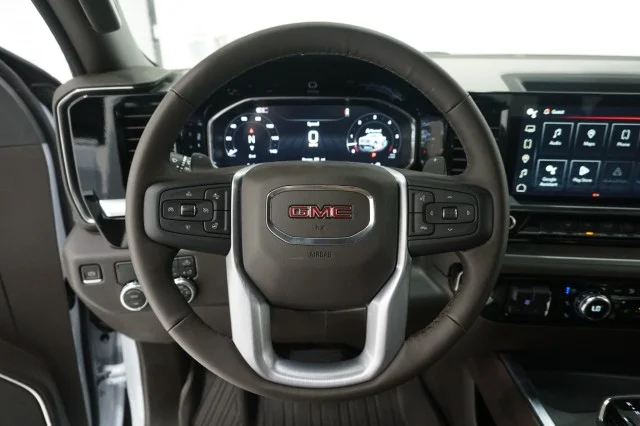 New 2026 Glacier White Tricoat GMC SLT image 21