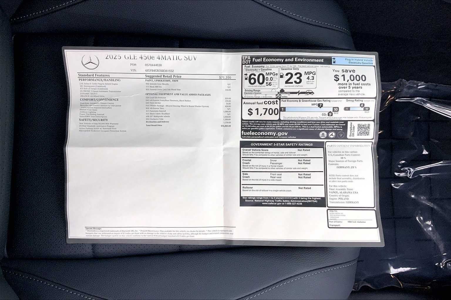 2025 Mercedes-Benz GLE GLE450E - Photo 26
