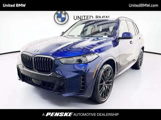 New 2026 Tanzanite Blue II Metallic BMW X5 40i image 1