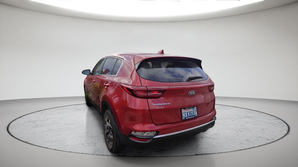Used 2021 Red Kia LX image 3