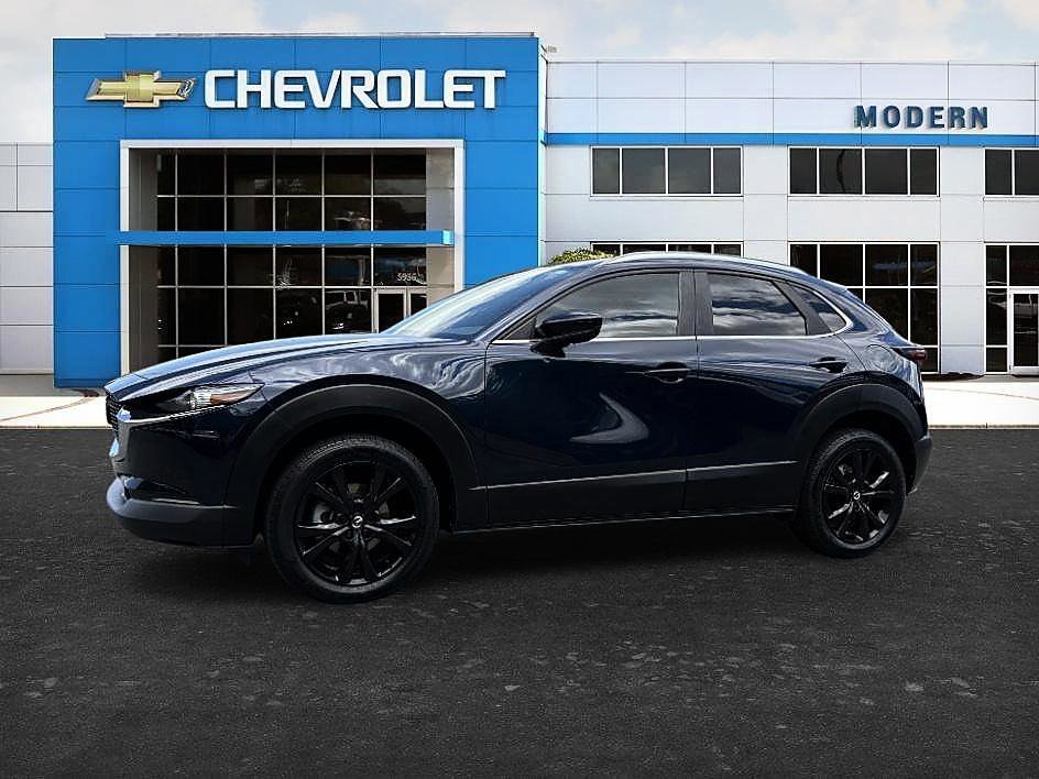 Used 2024 Deep Crystal Blue Mica Mazda 2.5 S Select Sport image 1