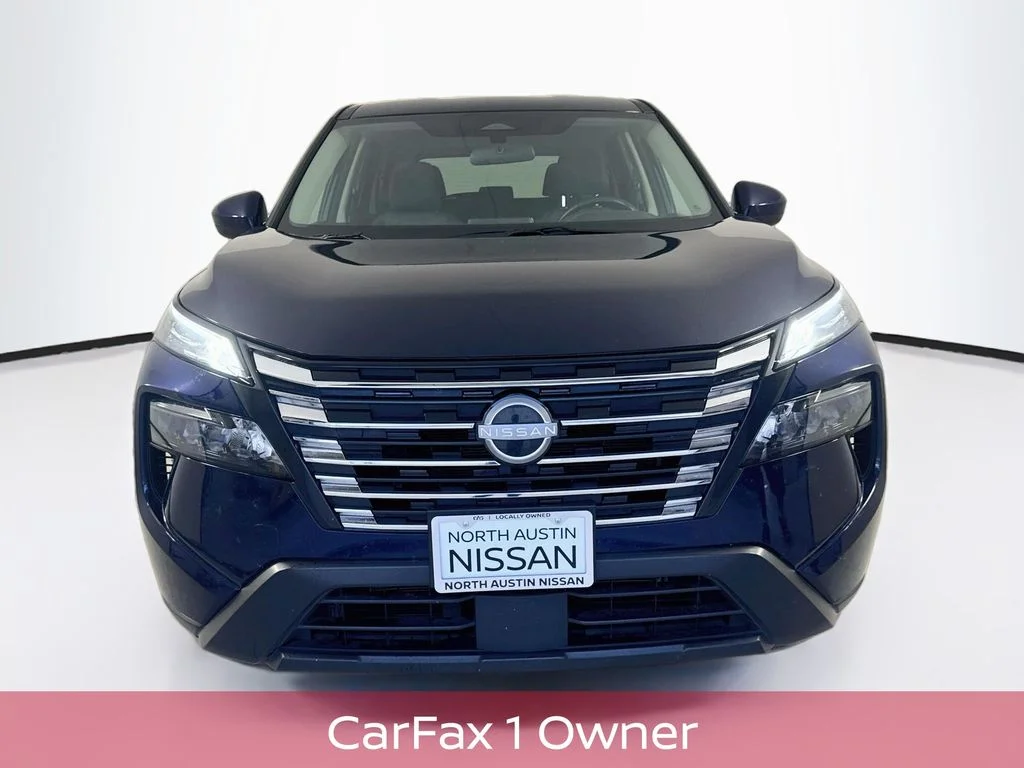 Certified Used 2025 Blue Nissan SV image 3
