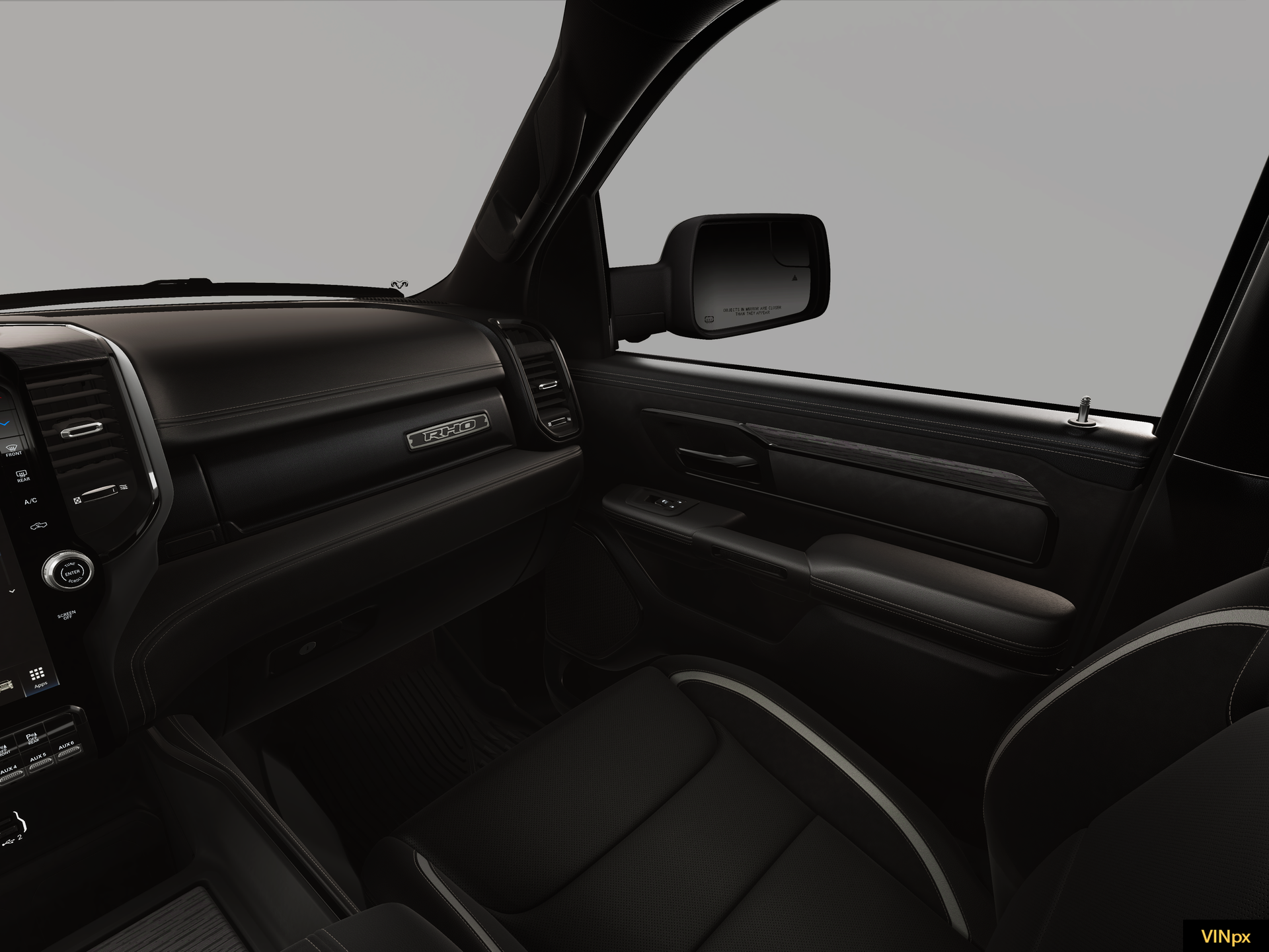 New 2026 Diamond Black Crystal Pearl-Coat Exterior Paint RAM RHO image 19