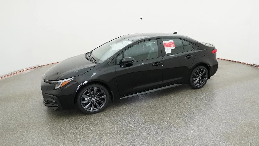 New 2026 Midnight Black Metallic Toyota SE image 5