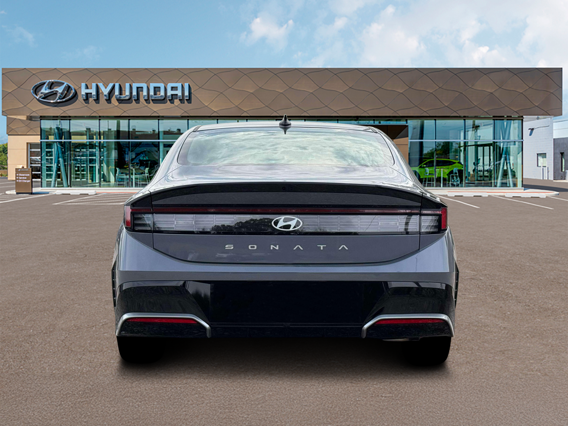 New 2026 Transmission Blue Hyundai SEL Sport image 6