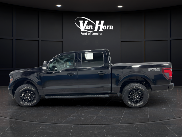 Used 2024 Agate Black Metallic Ford XLT image 4
