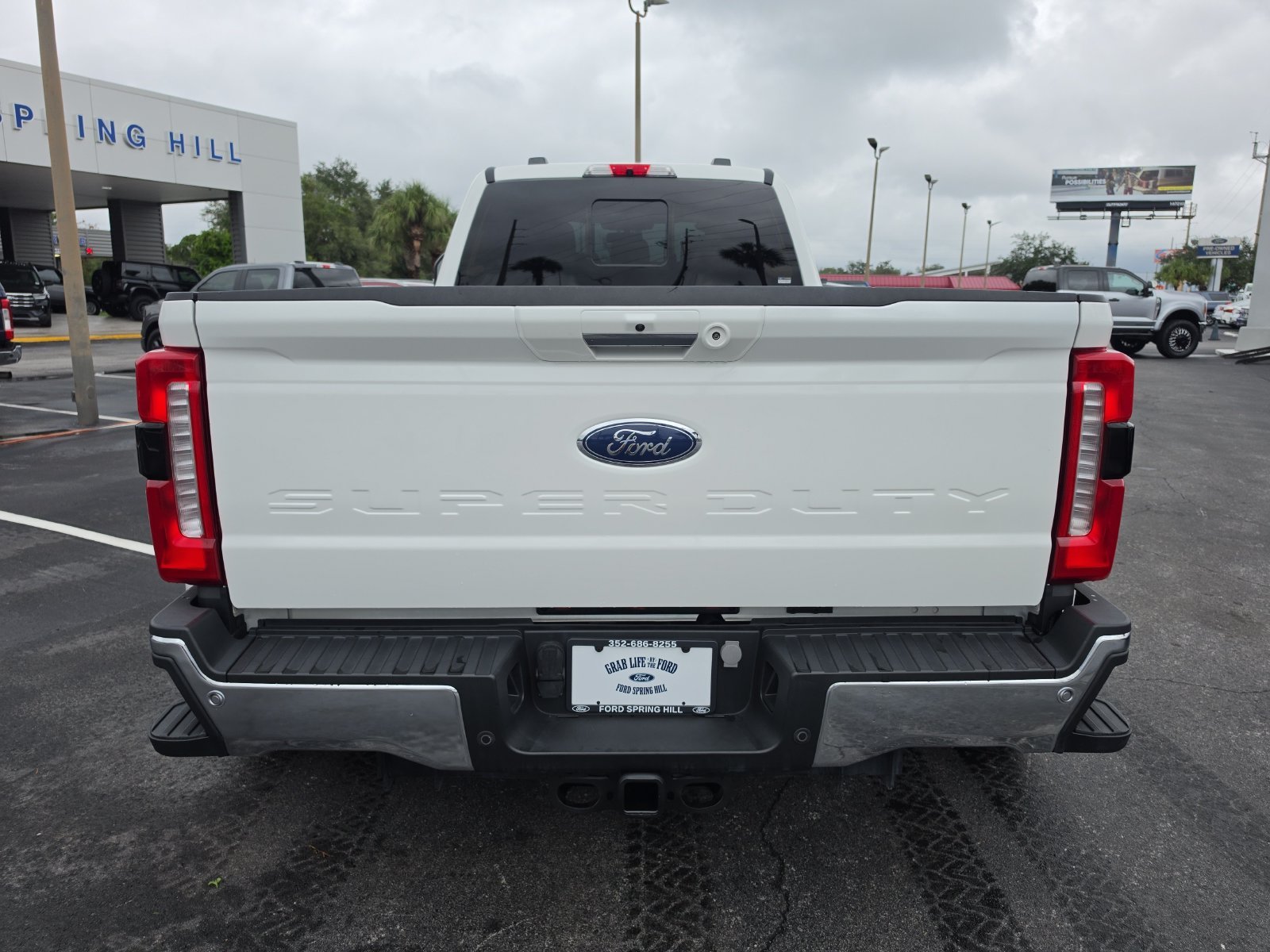 Certified Used 2023 White Metallic Ford Lariat image 6