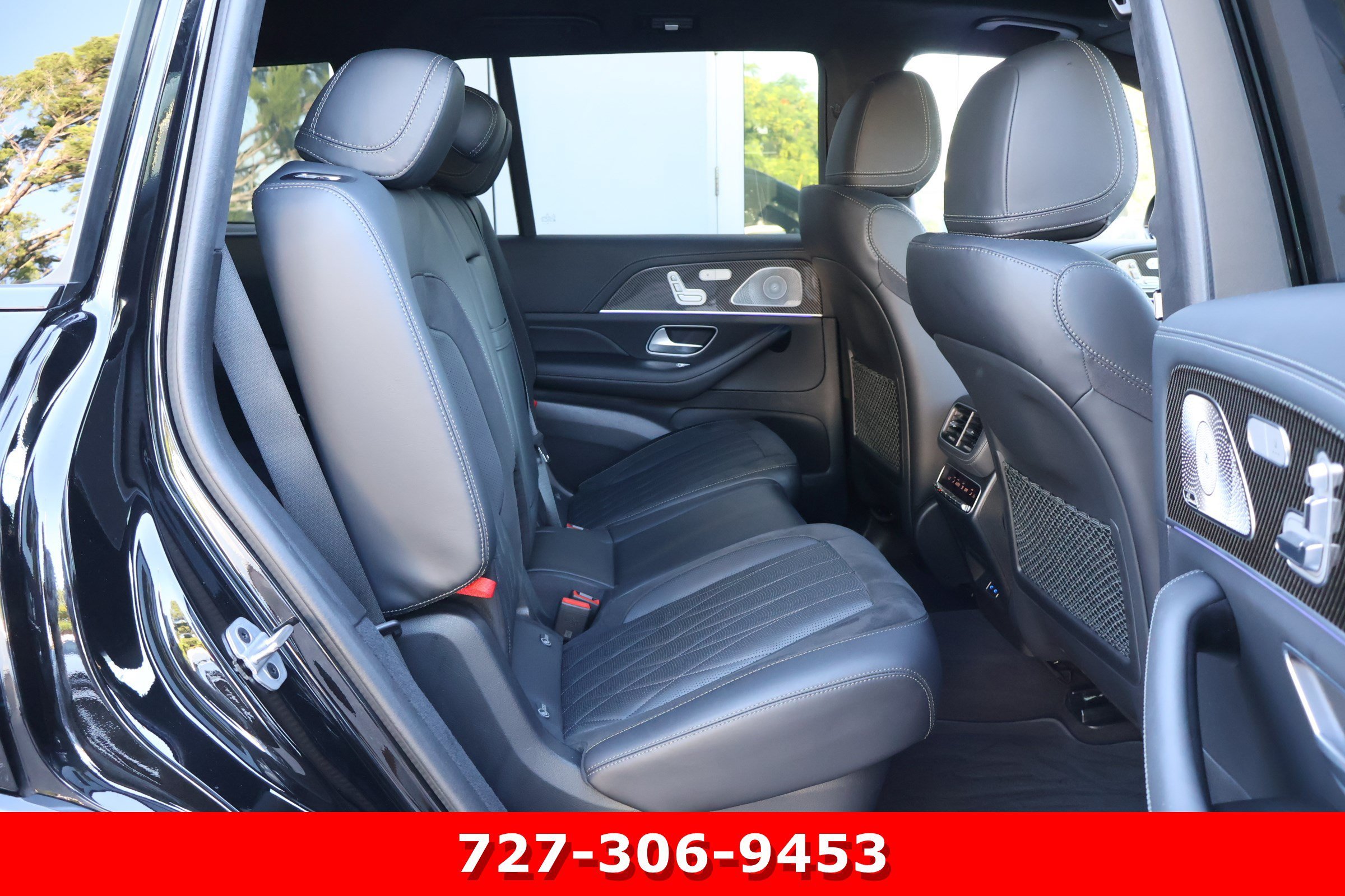 Certified Used 2024 Obsidian Black Metallic Mercedes-Benz AMG® GLS 63 image 27