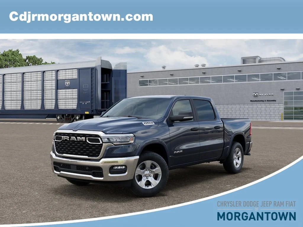 New 2026 Forged Blue Metallic Exterior Paint RAM Big Horn/Lone Star image 1