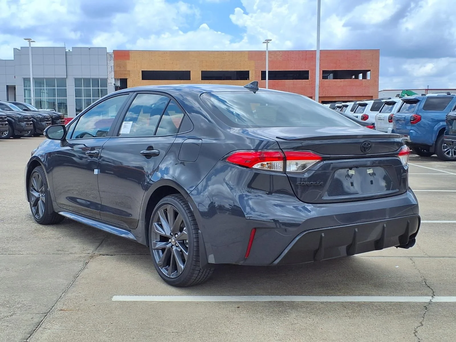 New 2026 Gray Toyota SE image 2