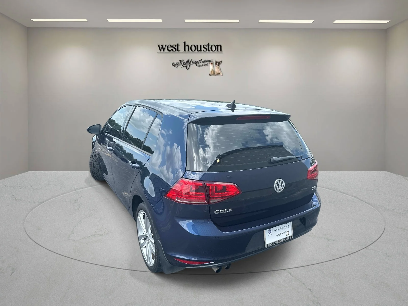 Used 2015 Blue Volkswagen 4dr HB Auto TSI S w/Sunroof image 7