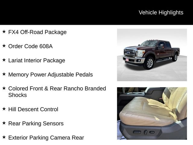 Used 2015 Bronze Fire Metallic Ford Lariat image 8