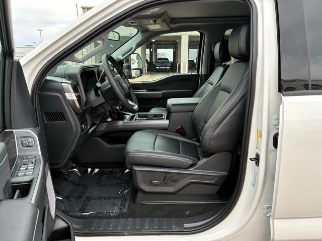 New 2026 White Metallic Ford Lariat image 7
