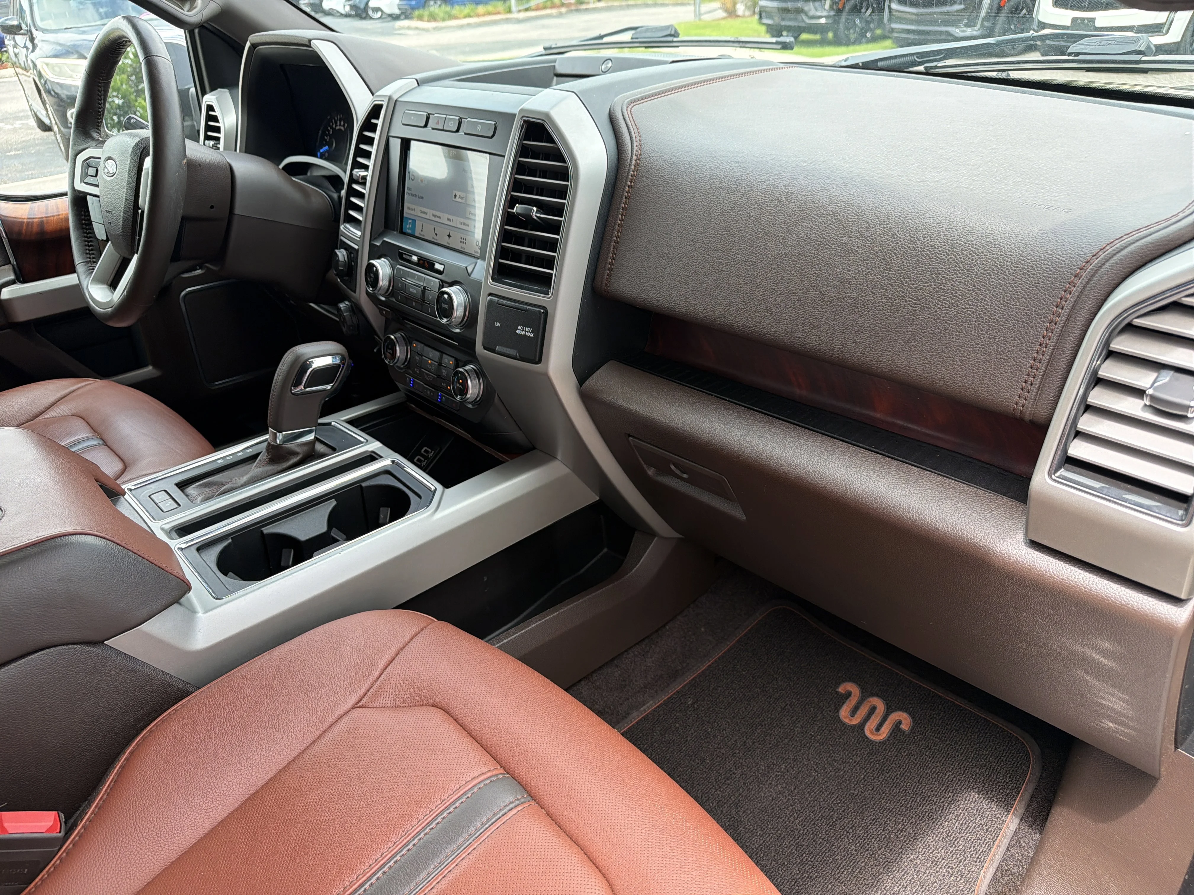 Used 2018 White Gold Ford King Ranch image 11