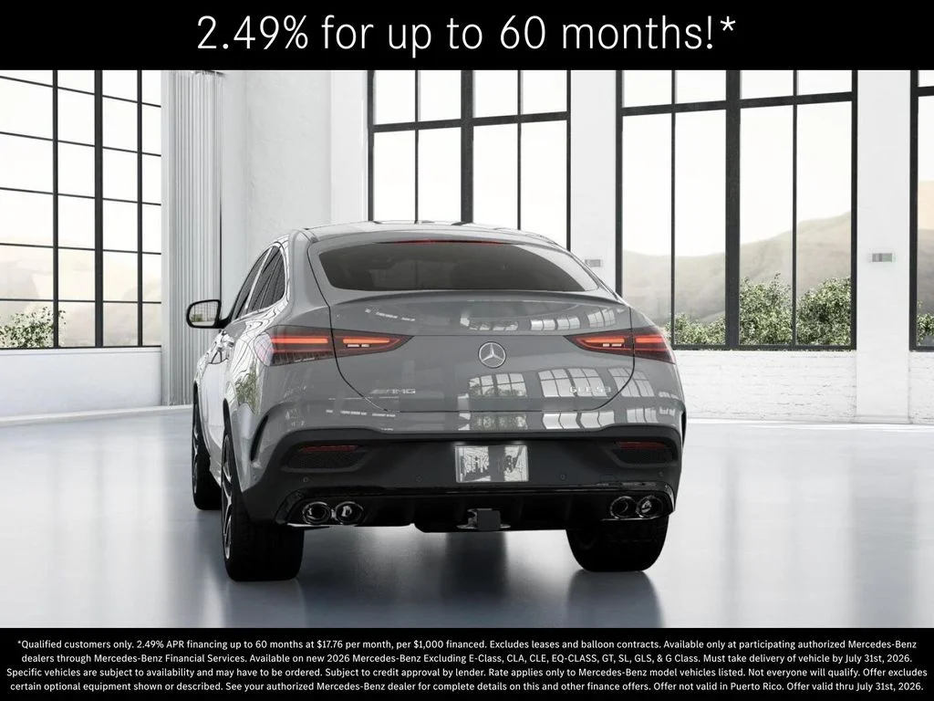 New 2026 MANUFAKTUR Alpine Grey Mercedes-Benz AMG® GLE 53 4MATIC+ Coupe image 26