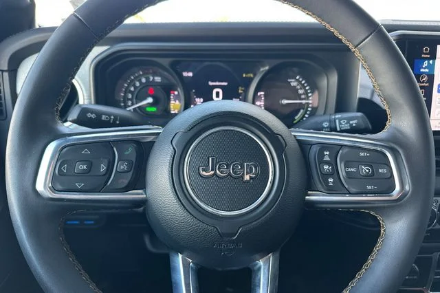 Used 2024 Black Jeep Sahara 4xe image 26
