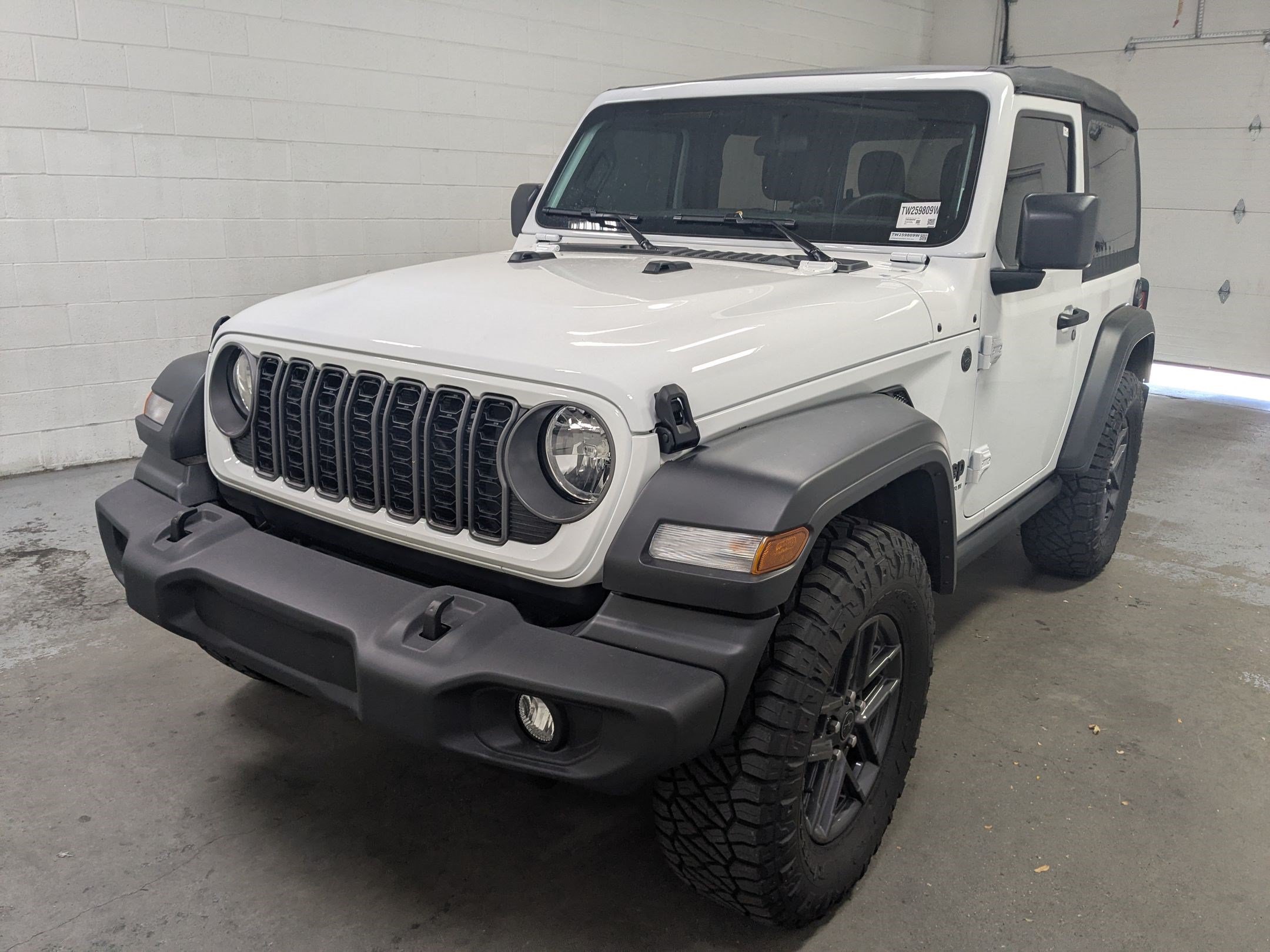 Used 2026 Bright White Clearcoat Jeep Sport image 9