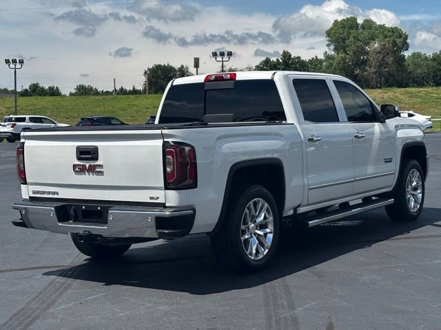 Used 2018 WHITE FROST TRICOAT GMC SLT image 7