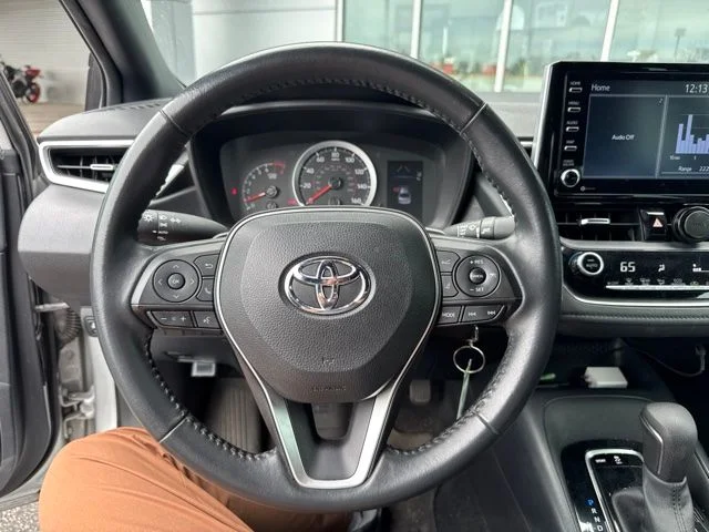 Used 2021 Silver Toyota SE image 8