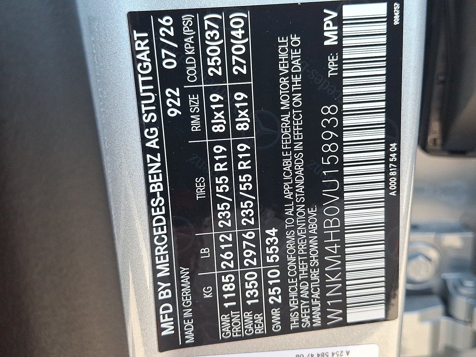 New 2027 Cirrus Silver Metallic Mercedes-Benz GLC 300 image 16