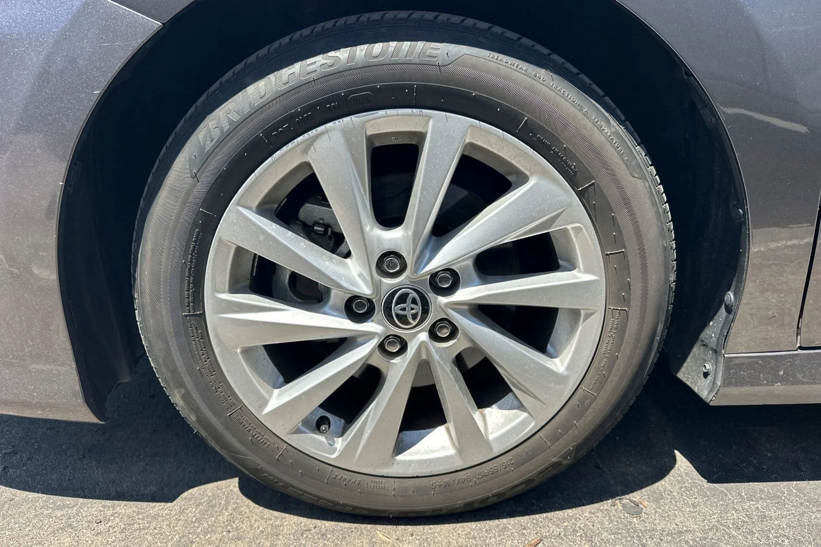 Used 2024 Gray Toyota LE image 9
