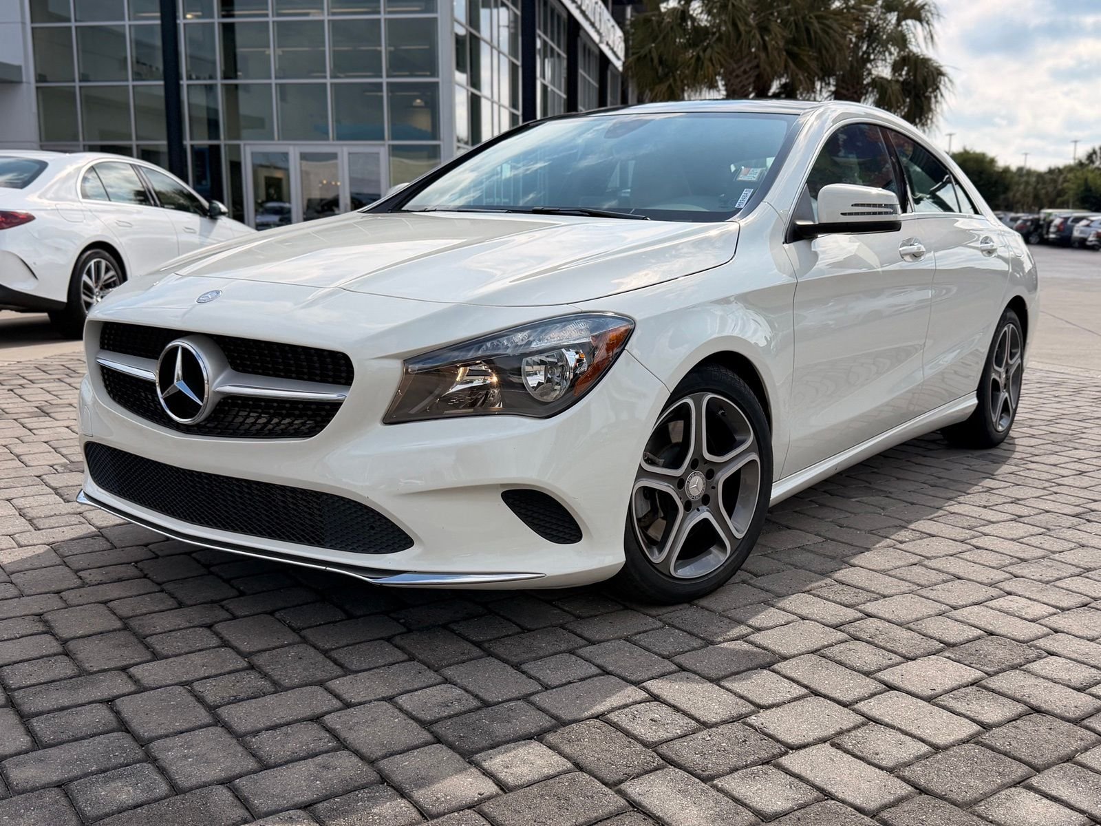 Used 2018 Polar White Mercedes-Benz CLA 250 image 1