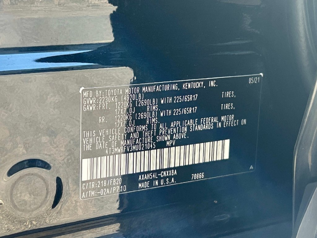 Used 2021 Black Toyota LE image 10