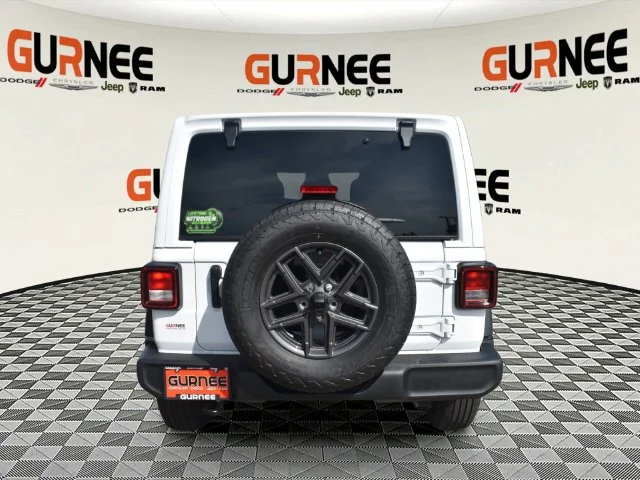 New 2027 Bright White Clear-Coat Paint Jeep Sport S image 4