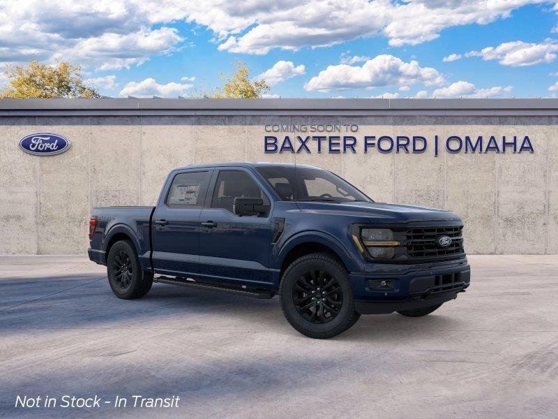 New 2026 Antimatter Blue Ford XLT image 1