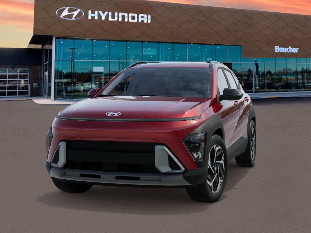 New 2027 Ultimate Red Metallic Hyundai SEL Premium FWD image 6
