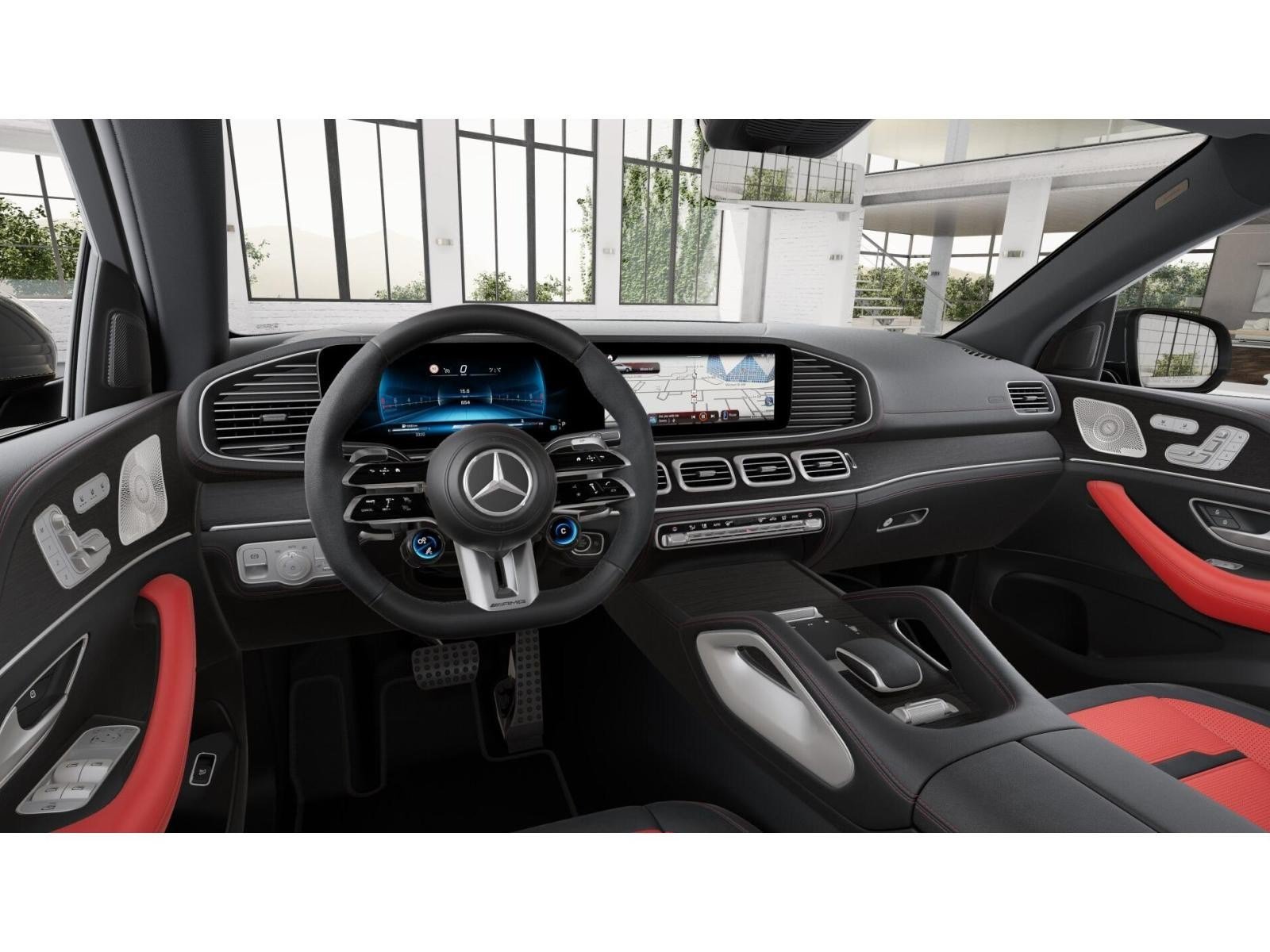 New 2026 Polar White Mercedes-Benz GLE 53 AMG® 4D Coupe 4MATIC®  image 4