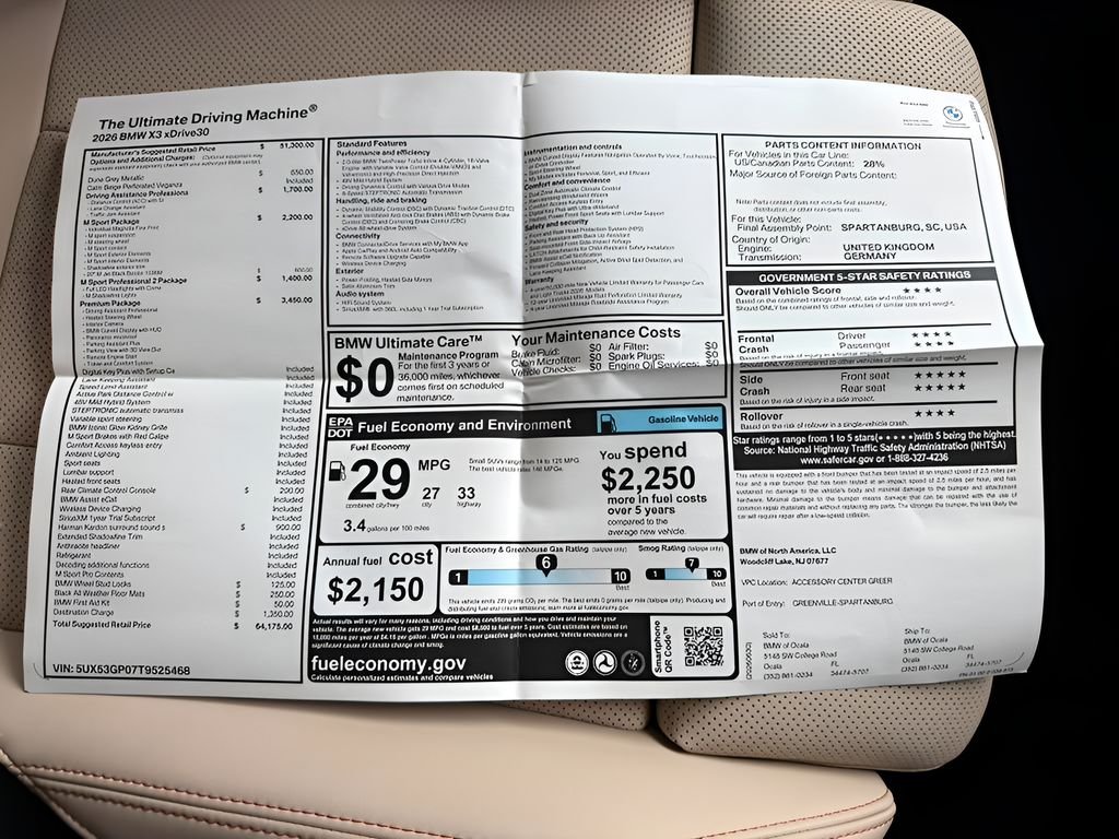 New 2026 Dune Grey Metallic BMW 30 xDrive image 27