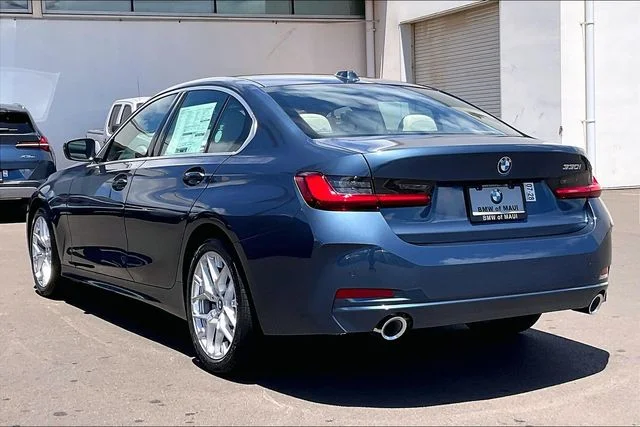 New 2026 Arctic Race Blue metallic BMW 330i image 3