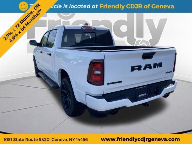 New 2026 Bright White Clear-Coat Exterior Paint RAM Laramie image 7