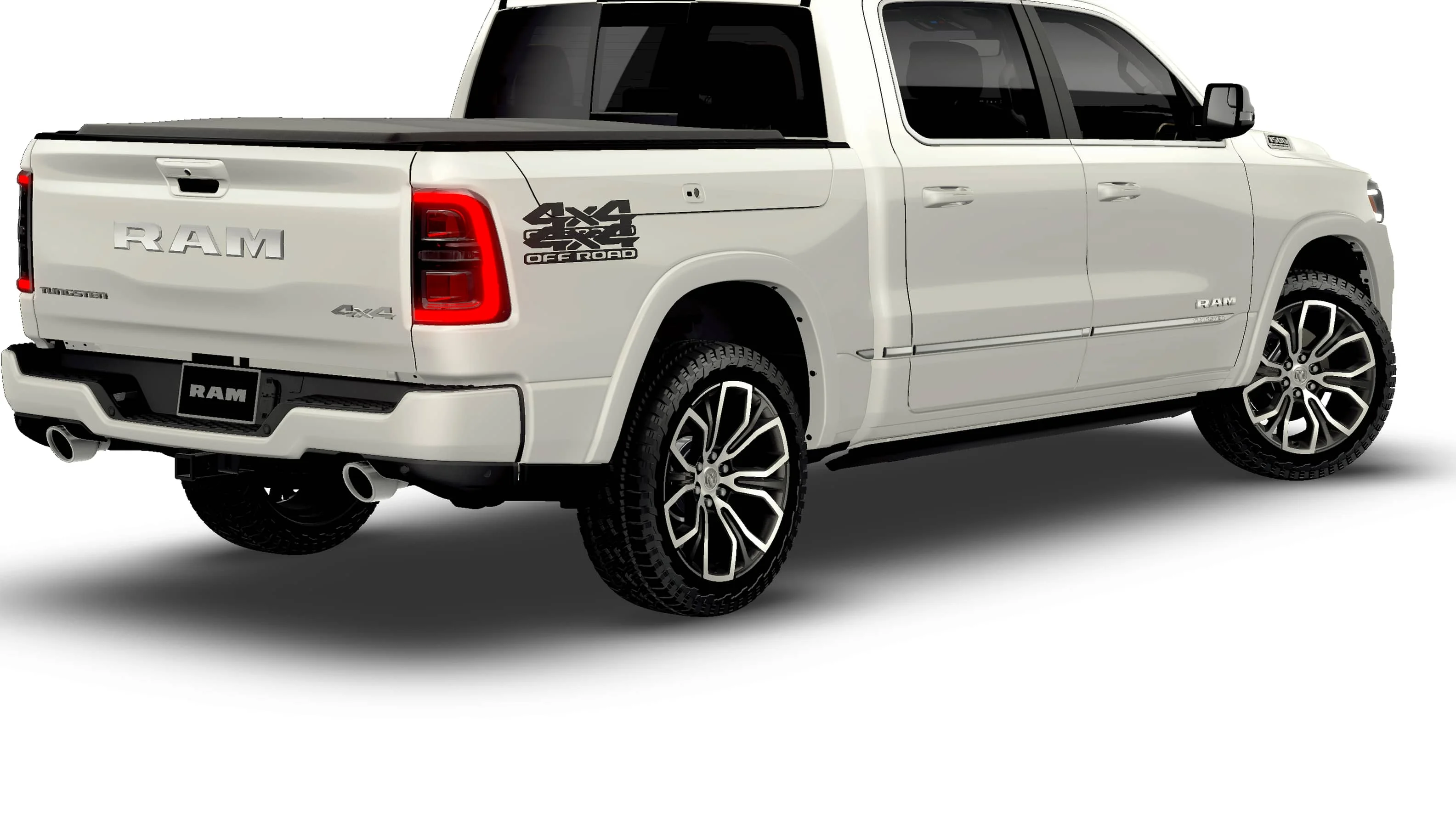 New 2026 Ivory White Tri-Coat Pearl-Coat Exterior Paint RAM Tungsten image 14