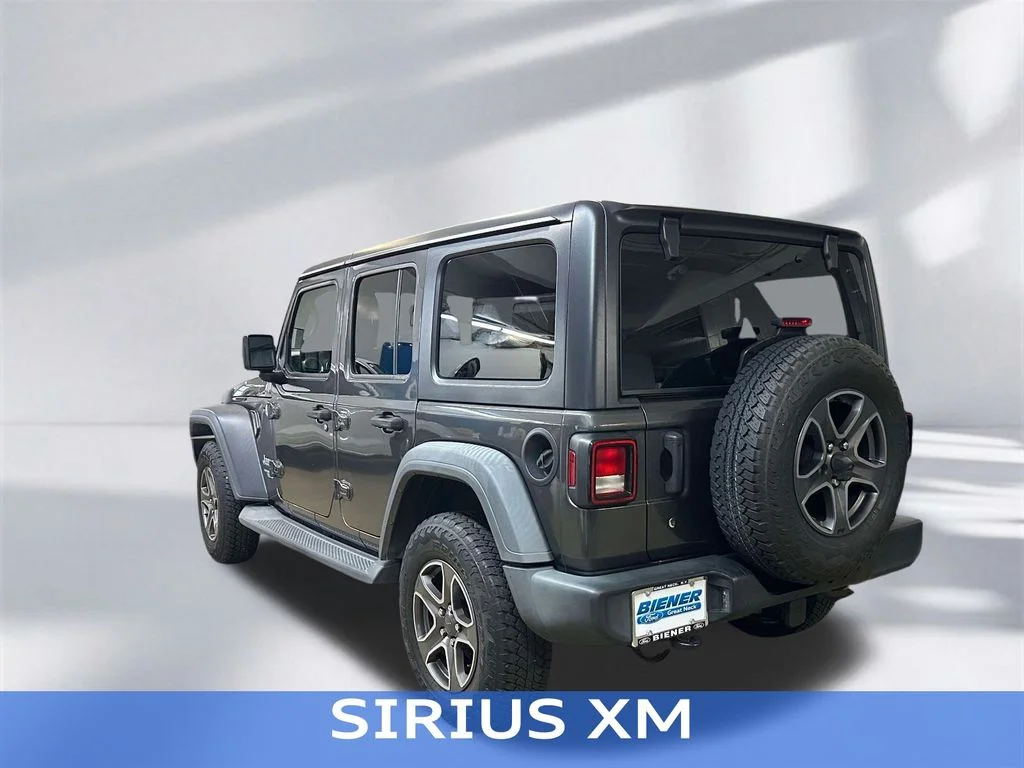 Used 2018 Gray Jeep Unlimited Sport S image 7