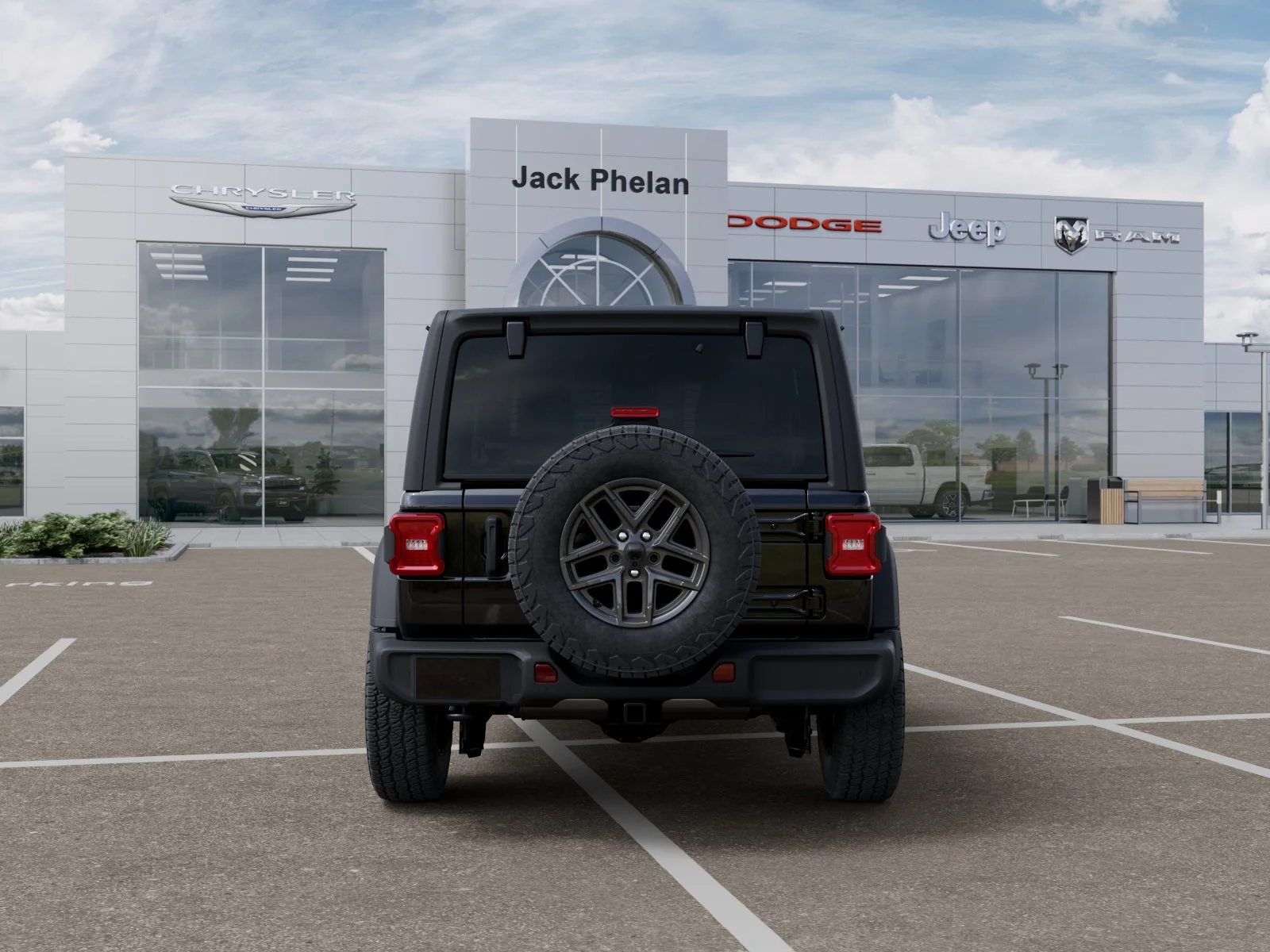 New 2026 Black Clear-Coat Exterior Paint Jeep Sport S image 33