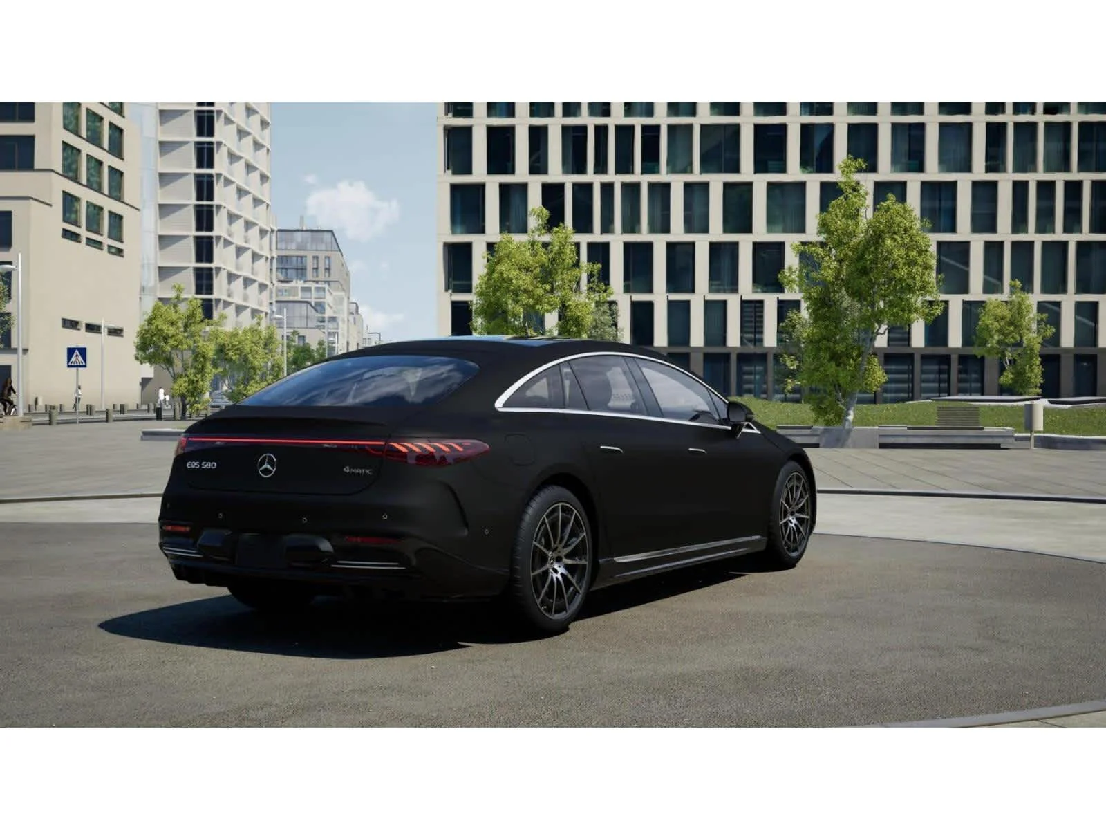 Used 2026 MANUFAKTUR Signature Night Black Magno Mercedes-Benz EQS 580 image 21