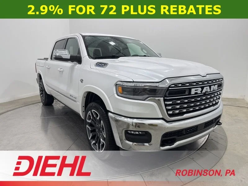 New 2026 Ivory White Tri-Coat Pearl-Coat Exterior Paint RAM Limited image 1