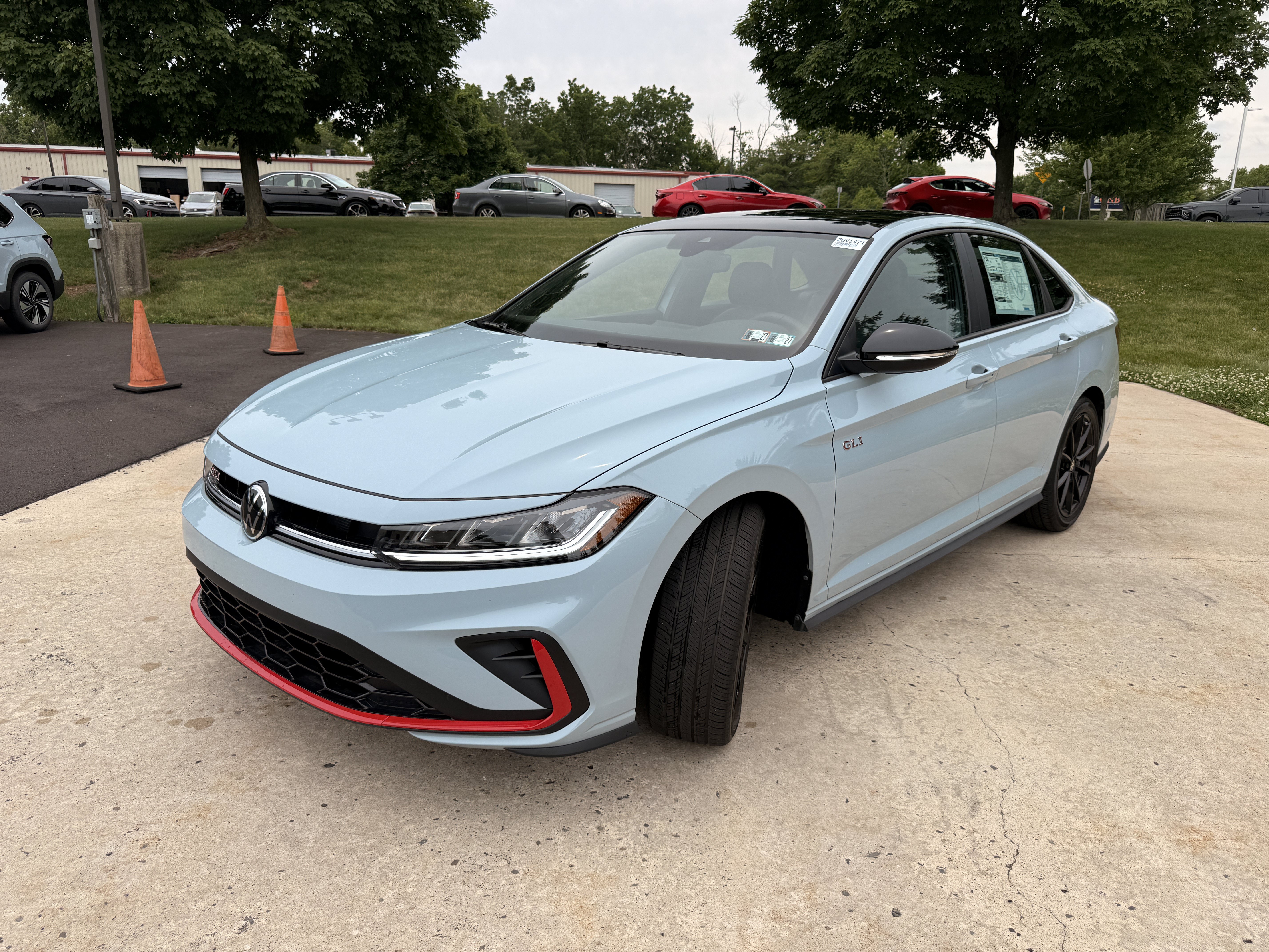 New 2026 Monument Gray W/Deep Black Roof Volkswagen Autobahn image 10