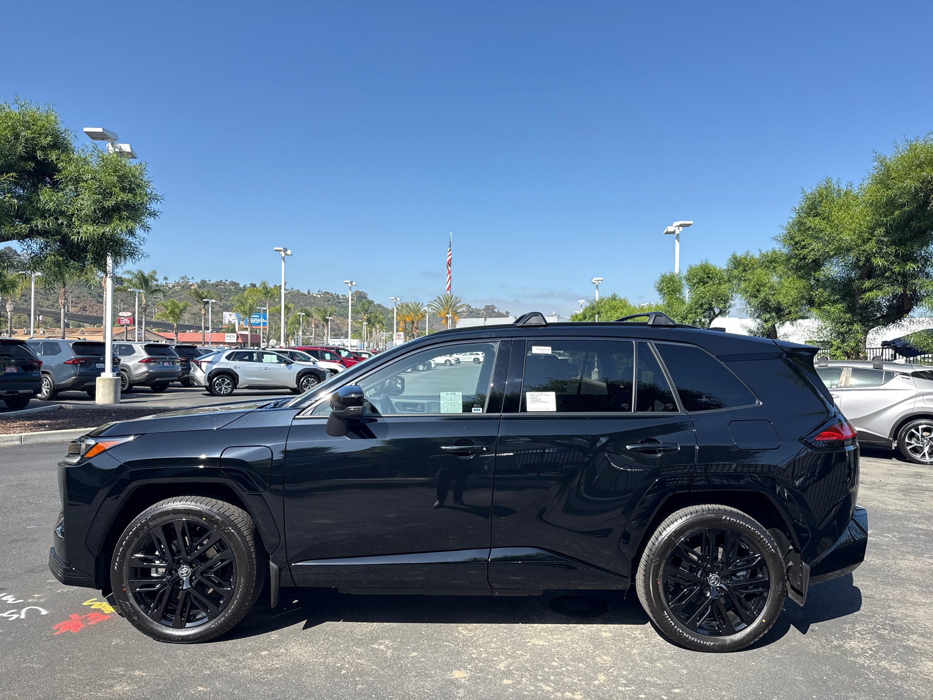 New 2026 Midnight Black Metallic Toyota  XSE image 4