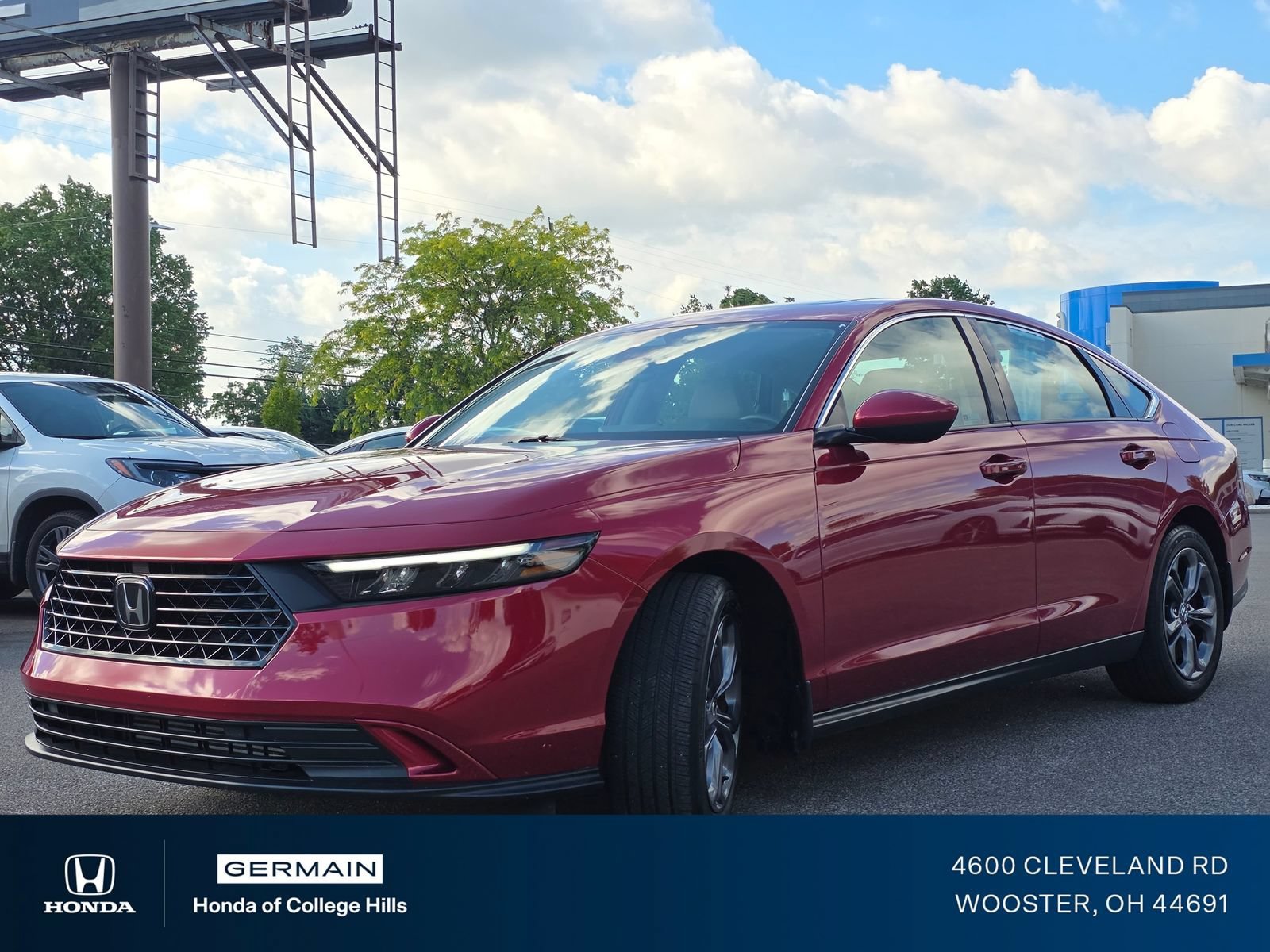 Certified Used 2023 Radiant Red Metallic Honda 1.5T EX image 46