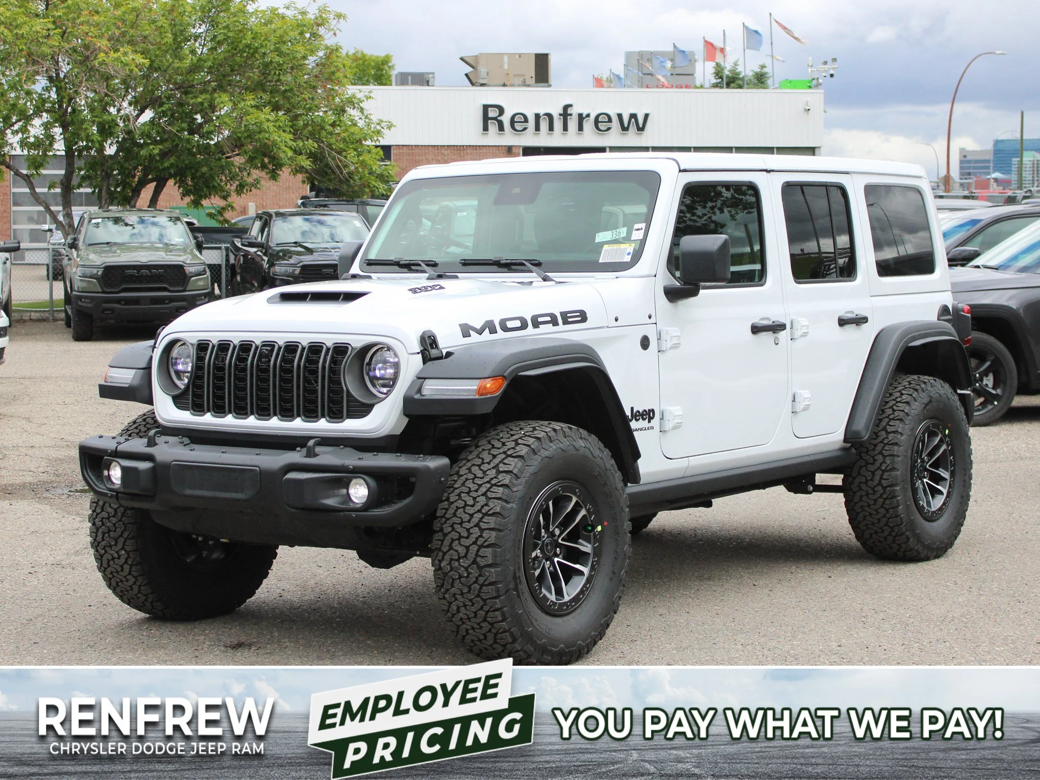 New 2026 White Jeep Moab 392* image 1
