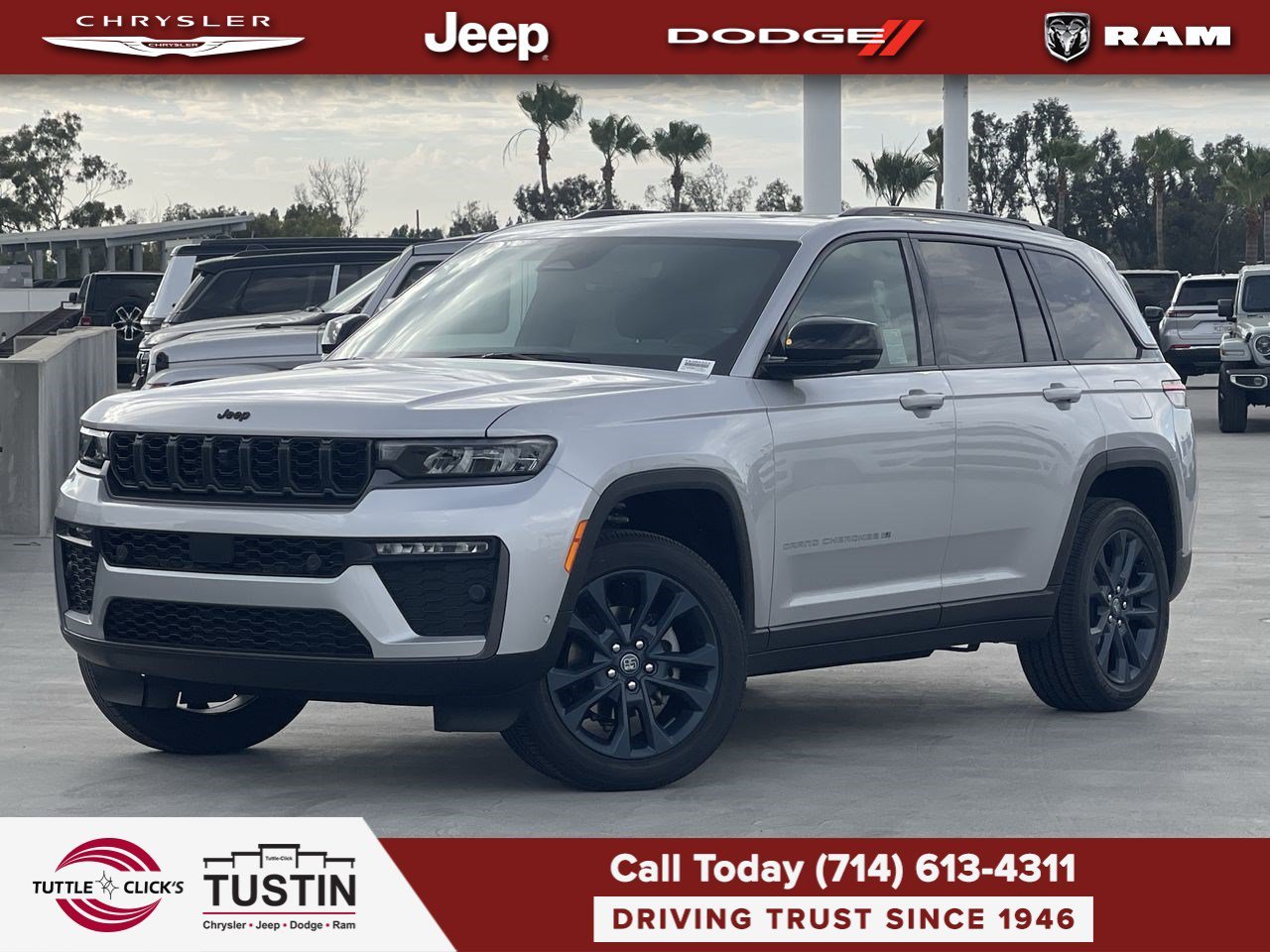 New 2026 Silver Zynith Exterior Paint Jeep 85th Anniversary Edition image 1